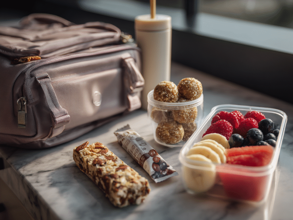 Grab-and-go no-cook breakfast items for busy mornings