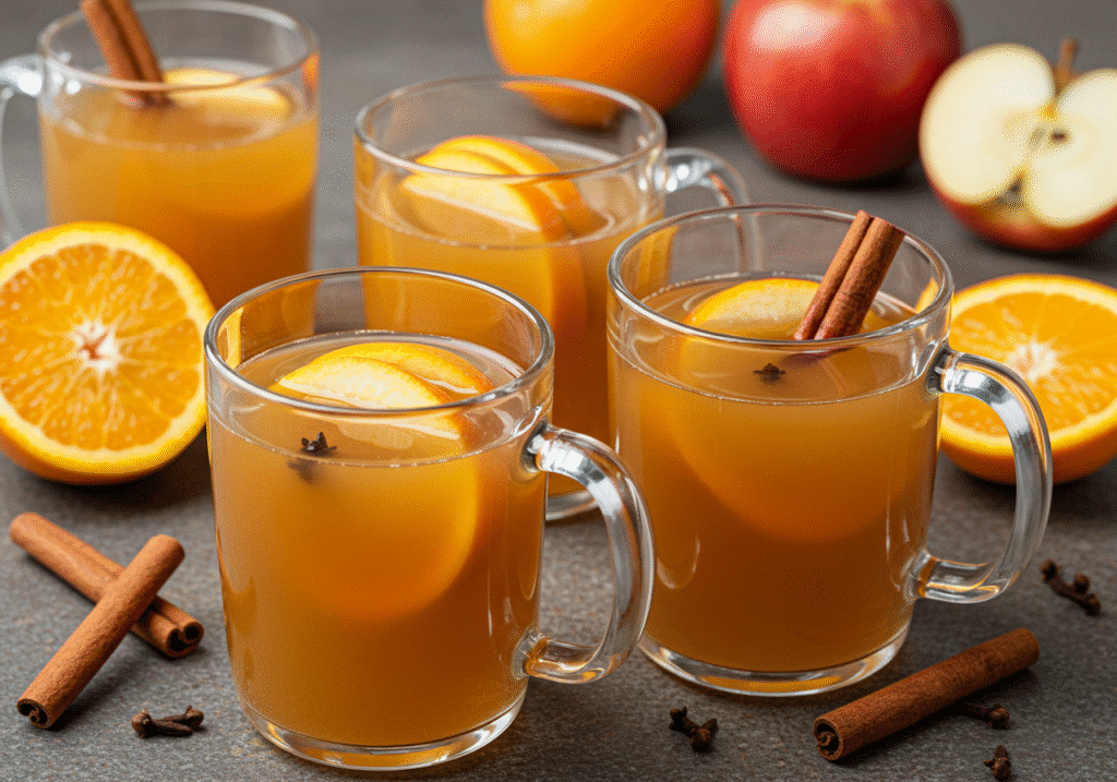Spiced Apple Cider Punch (Hot or Cold) 