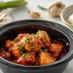 Alt: Crockpot Honey Garlic Chicken