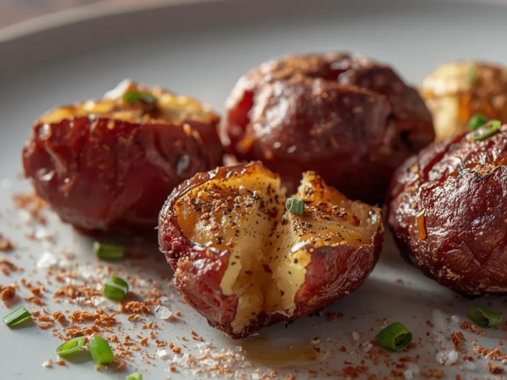 V2: Alt: Garlic Smashed Red Potatoes; 