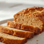 Best Healthy Banana Bread Recipe ingredients flatlay showing Ripe Bananas, eggs, oats, and Protein Powder.