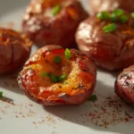 Roasted Smashed Red Potatoes;