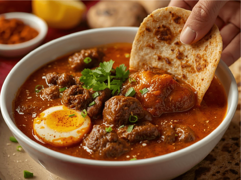 Sega Wat (Spicy Ethiopian Beef Stew):Spicy Beef Stew;