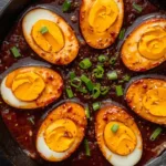 Soft Gochujang Eggs.