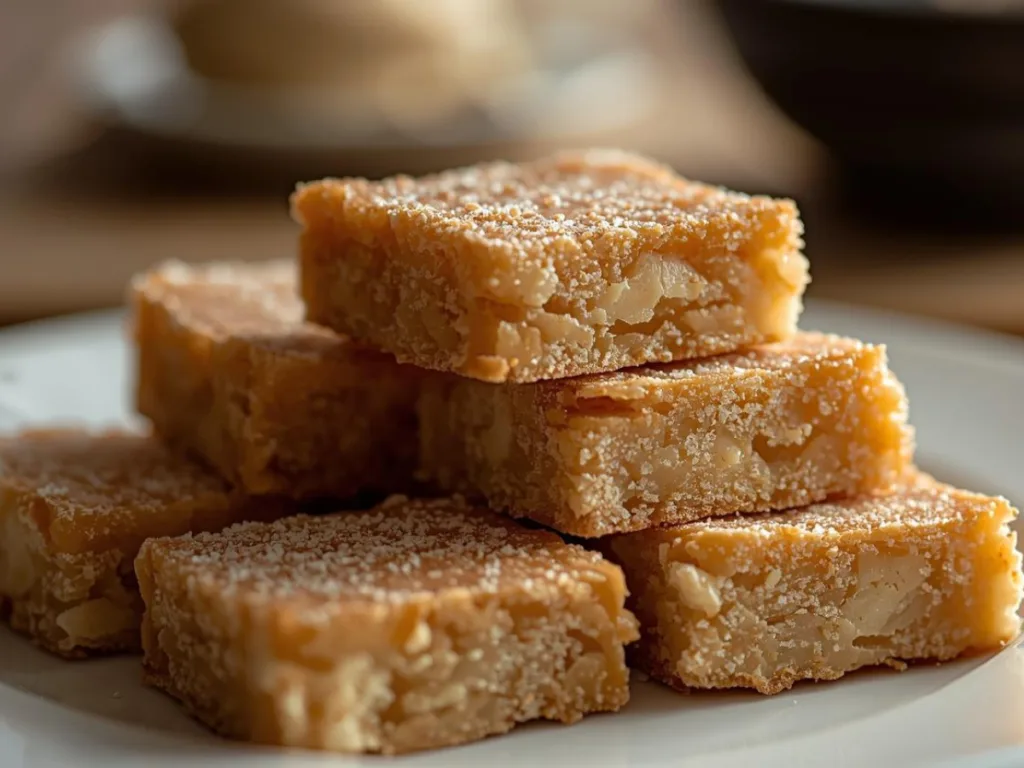 Best Cinnamon Sugar Blondies
