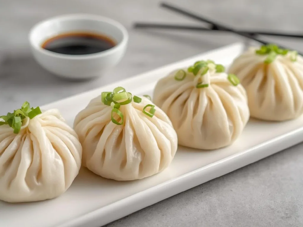 Soft Gluten-Free Bao Buns.