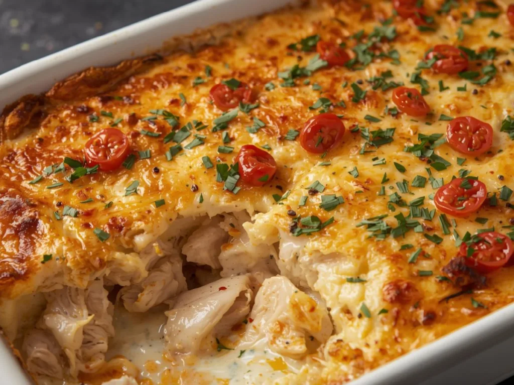 Golden Neiman Marcus Chicken Casserole