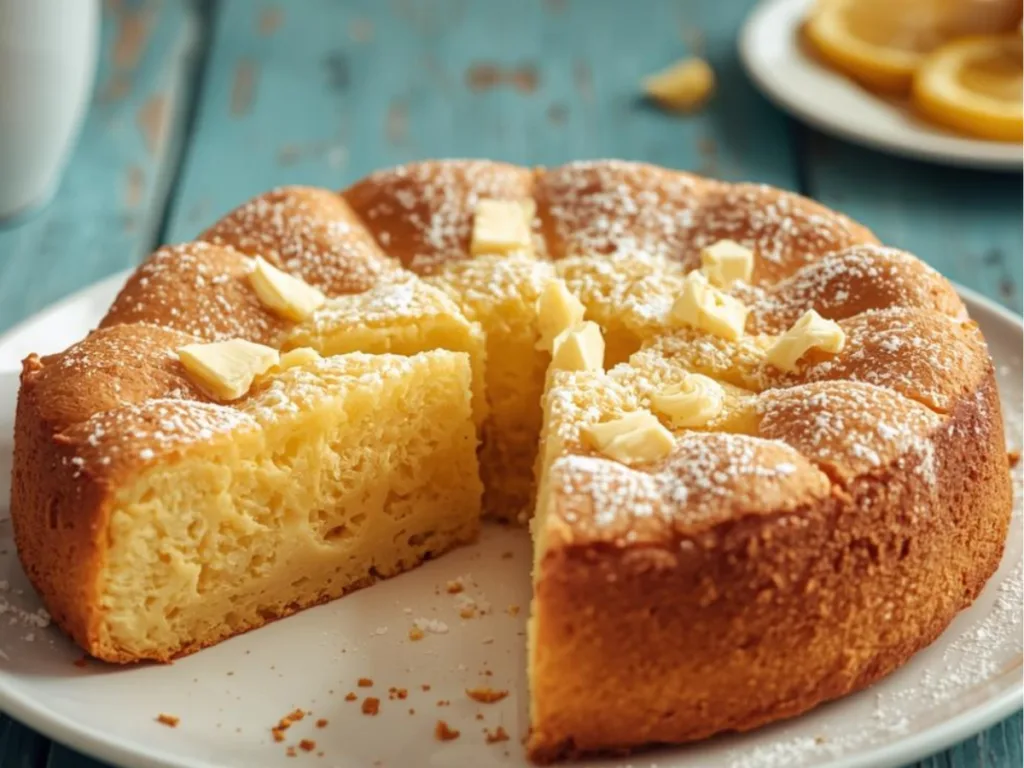 Close-up of One-Bowl Lemon Dessert bars with a bright glaze, showcasing a Homemade Lemon Blondie Recipe perfect for Fresh Lemon Desserts.