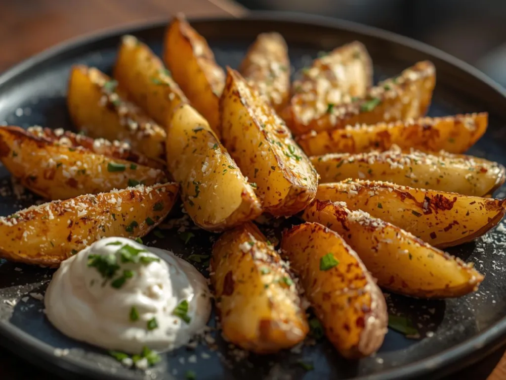 Baked Baby Potatoes with Garlic
