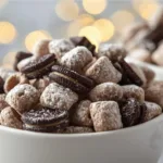 White chocolate puppy chow mix
