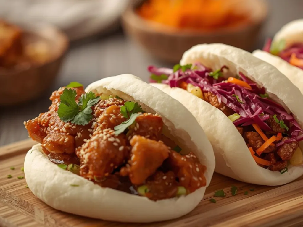 Best Korean Chicken Bao Buns Recipe