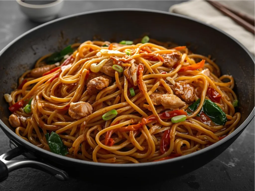 30-Minute Chicken Chow Mein Recipe perfect for Healthy Chicken Dinner.