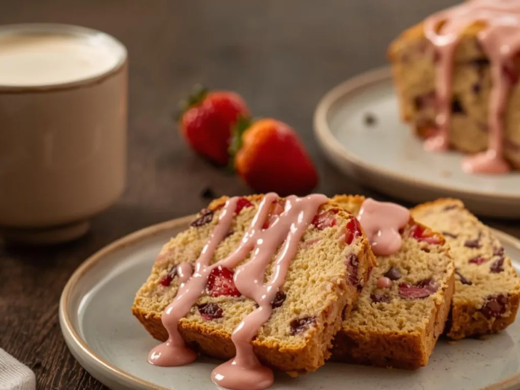 Chocolate Chip Strawberry Sourdough Discard Bread Using Sourdough Recipe