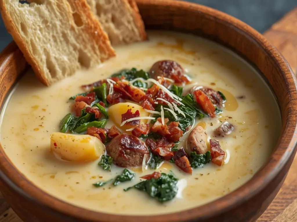 Slow Cooker Zuppa Toscana Soup: Sausage Soup