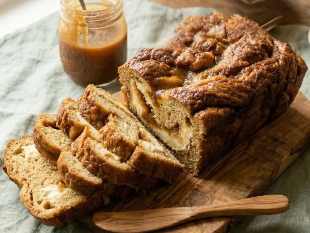 Cheesecake Bread slice.