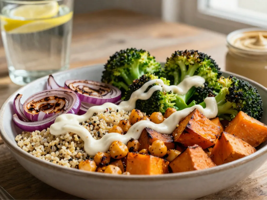 Healthy Mediterranean bowl recipes for dinner.