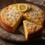 Ingredients for Lemon Almond Flourless Cake including lemons, eggs, and almond flour.