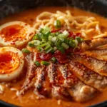 Gourmet Spicy Chicken Ramen Bowl